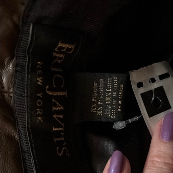 NWT Eric javits Quilted Brown Bucket Hat - Picture 4 of 7